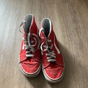 Vans Red High Top